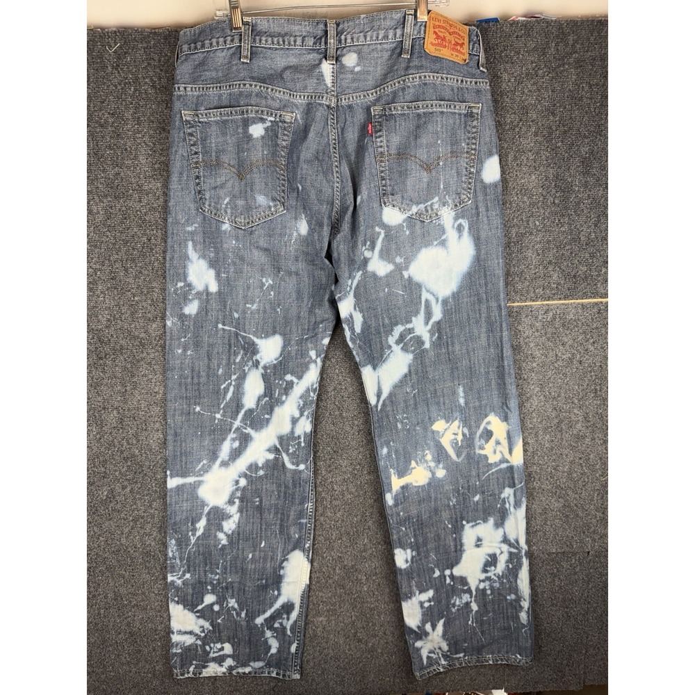 Levis 569 38x34 Custom Loose Straight Cloud Wash Y2K Baggy Skater Cambodia - Picture 2 of 9